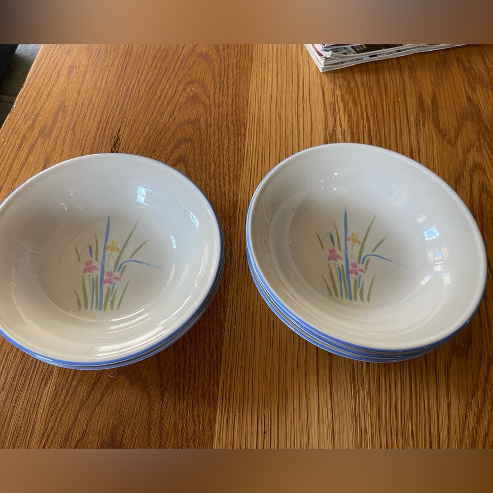 5 Vintage Sango Vintage Soup/Cereal Bowls
